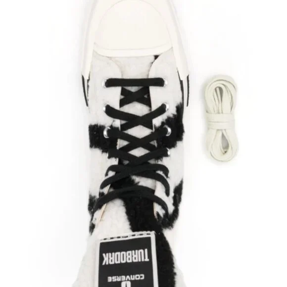 BNWT SS24 RICK OWENS DRKSHDW x CONVERSE TURBODRK SNEAKERS 7 & 8 & 9 - Picture 13 of 13